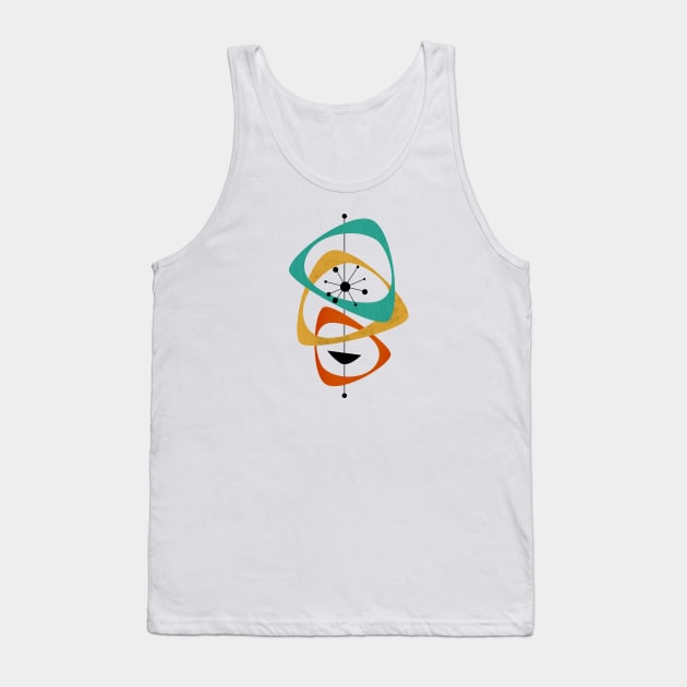 Mid Century Modern 16 Tank Top by Dream Print Designs